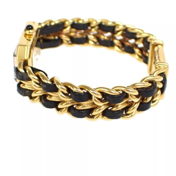 CHANEL Logo Premiere Watch H0001 #M Quartz Stainless Steel Leather GHW - Picture 3 of 16